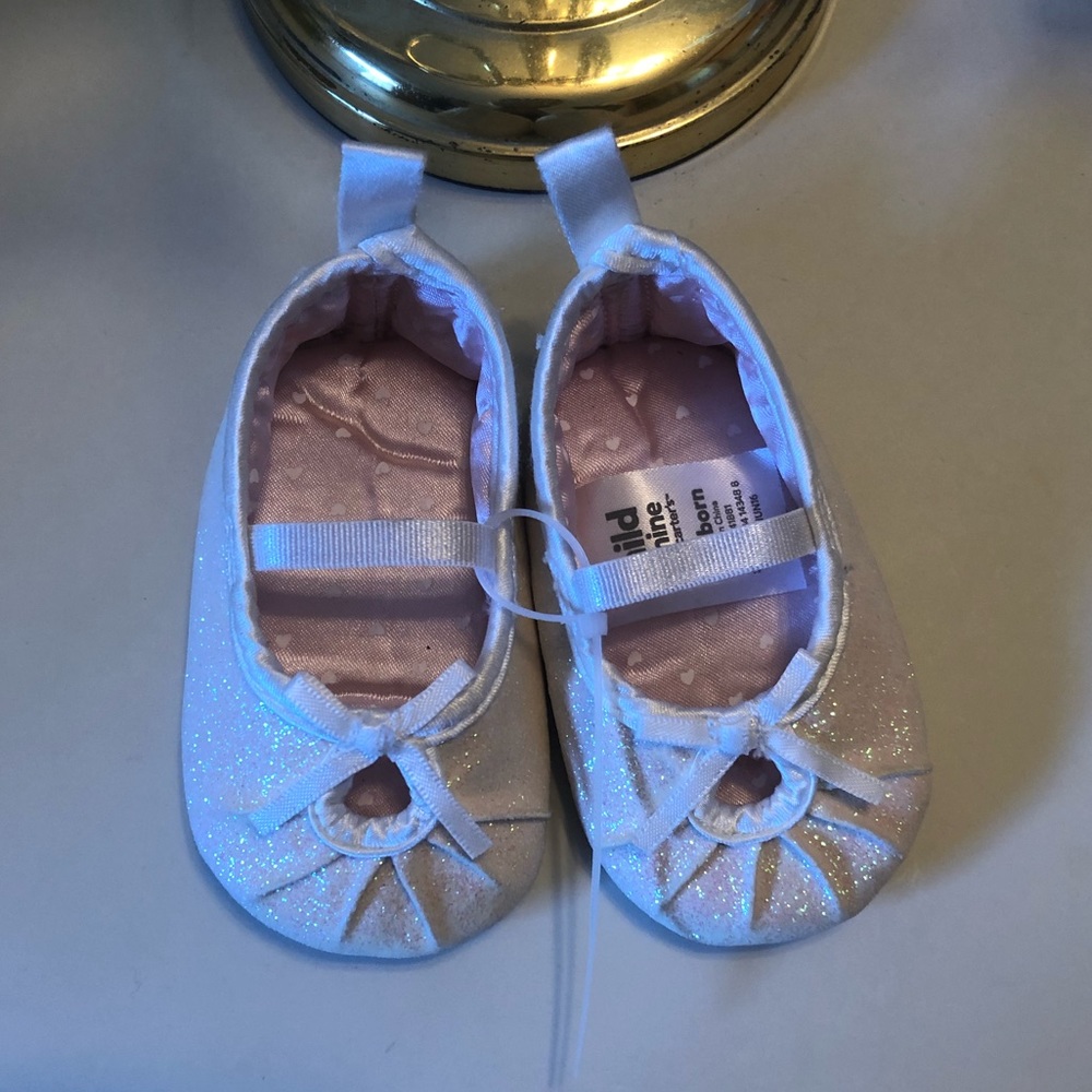 Infant glitter slipper